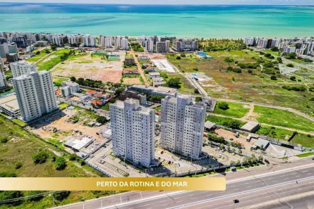 Apartamento com 2 Quartos à venda, 46m² no Ponta de Campina, Cabedelo