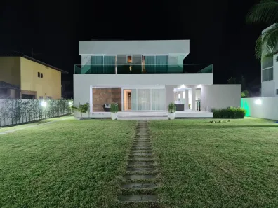 Casa de Condomínio com 4 Quartos à venda, 600m² no Busca Vida (Abrantes), Camaçari