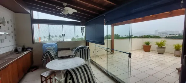 Cobertura com 3 Quartos à venda, 190m² no Enseada, Guarujá