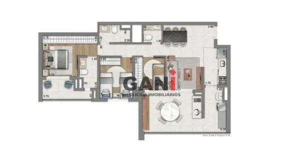 Apartamento com 3 Quartos à venda, 152m² no Moema, São Paulo