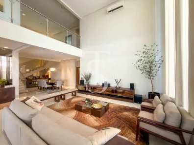 Sobrado com 4 Quartos para alugar, 460m² no Alphaville Flamboyant Residencial Araguaia, Goiânia