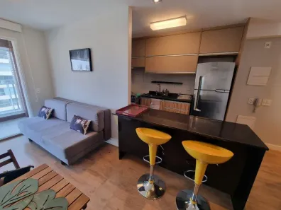 Apartamento com 1 Quarto para alugar, 53m² no Campo Belo, São Paulo