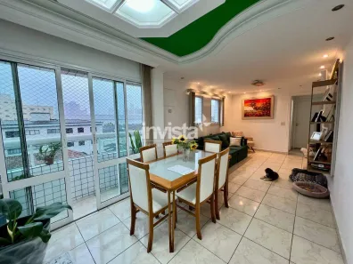 Apartamento com 2 Quartos à venda, 95m² no Campo Grande, Santos