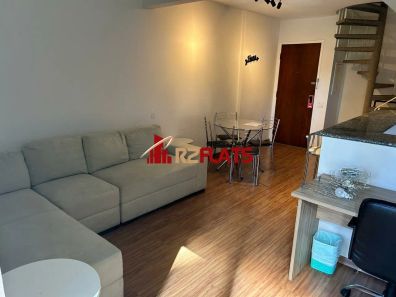 Flat com 1 Quarto à venda, 57m² no Moema, São Paulo
