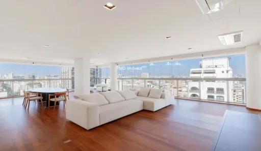 Apartamento com 3 Quartos para alugar, 205m² no Jardim Paulista, São Paulo