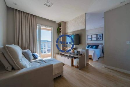 Apartamento com 1 Quarto à venda, 41m² no Campo Grande, Santos