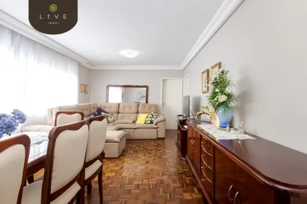 Apartamento com 3 Quartos para alugar, 118m² no Centro, Curitiba