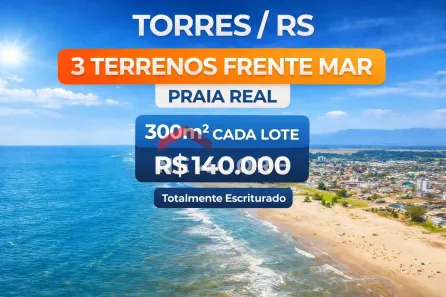 Lote/Terreno à venda, 300m² no Torres, Torres