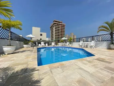 Apartamento com 1 Quarto para alugar, 43m² no José Menino, Santos