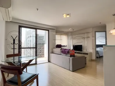 Flat com 1 Quarto para alugar, 52m² no Vila Olímpia, São Paulo