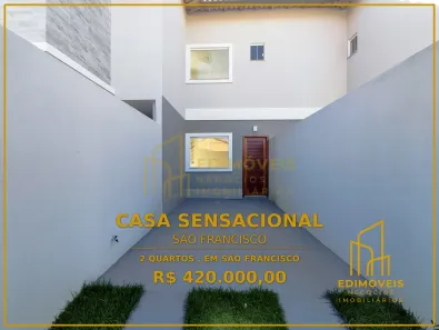 Casa com 2 Quartos à venda, 80m² no São Francisco, Serra