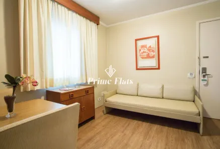 Flat com 1 Quarto à venda, 34m² no Jardim Paulista, São Paulo