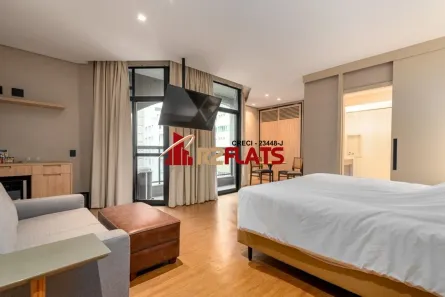 Flat com 1 Quarto à venda, 42m² no Jardim Europa, São Paulo