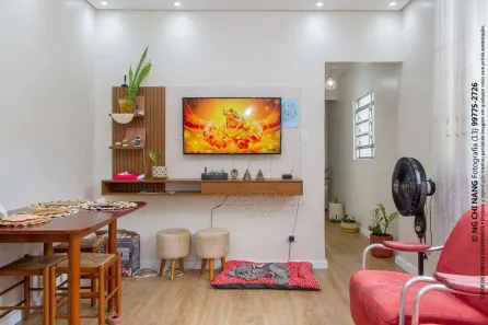Apartamento com 2 Quartos à venda, 59m² no Gonzaga, Santos