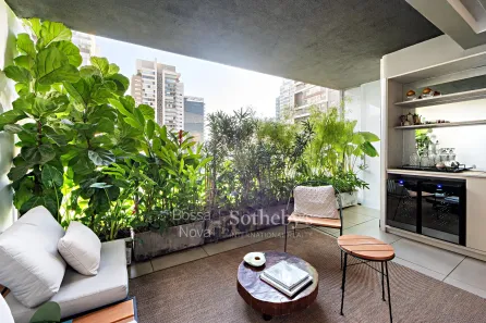 Apartamento com 1 Quarto à venda, 83m² no Cidade Monções, São Paulo