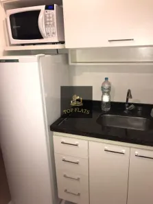 Flat com 1 Quarto para alugar, 28m² no Indianópolis, São Paulo