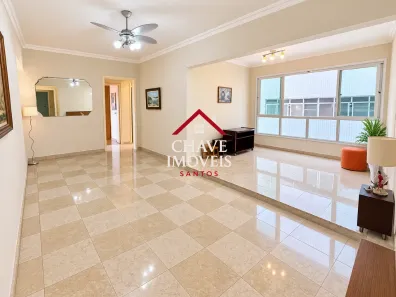 Apartamento com 3 Quartos à venda, 132m² no Pompéia, Santos