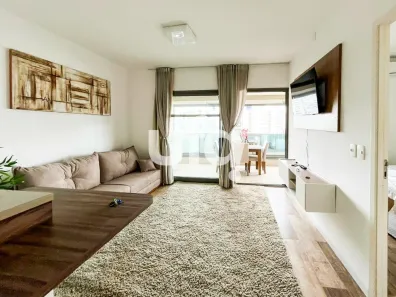 Apartamento com 1 Quarto para alugar, 52m² no Barra Funda, São Paulo