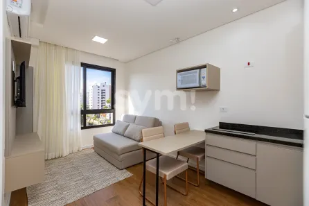 Apartamento com 1 Quarto à venda, 32m² no Batel, Curitiba
