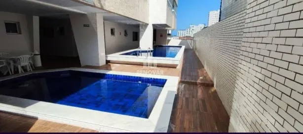 Apartamento com 2 Quartos à venda, 90m² no Boqueirão, Praia Grande