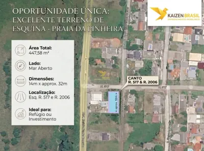 Lote/Terreno à venda, 448m² no Enseada do Brito (Ens Brito), Palhoça