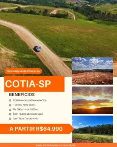 Lote/Terreno à venda, 500m² no Parque Caucaia (Caucaia do Alto), Cotia