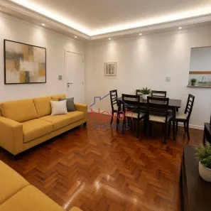 Apartamento com 1 Quarto para alugar, 60m² no Aparecida, Santos