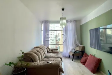 Apartamento com 2 Quartos para alugar, 81m² no Cerqueira César, São Paulo