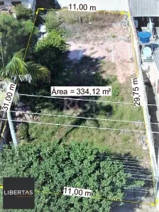 Lote/Terreno à venda, 334m² no Camaquã, Porto Alegre