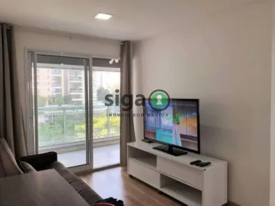 Apartamento com 1 Quarto para alugar, 49m² no Campo Belo, São Paulo