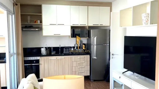 Flat com 1 Quarto para alugar, 40m² no Cidade Monções, São Paulo