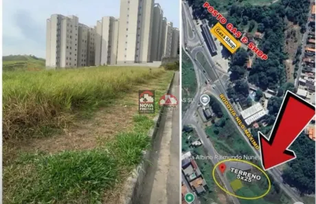 Lote/Terreno à venda, 125m² no Jardim Novo Amanhecer, Jacareí