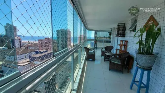 Apartamento com 3 Quartos à venda, 163m² no Tupi, Praia Grande