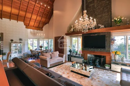 Casa de Condomínio com 5 Quartos à venda, 400m² no Aspen Mountain, Gramado