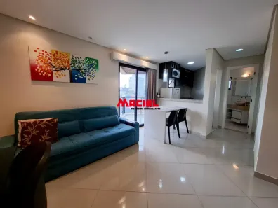 Apartamento com 1 Quarto para alugar, 54m² no Jardim São Dimas, São José dos Campos