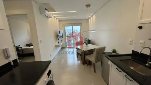 Apartamento com 1 Quarto para alugar, 39m² no Macuco, Santos