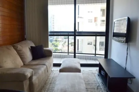 Flat com 1 Quarto para alugar, 41m² no Vila Nova Conceição, São Paulo
