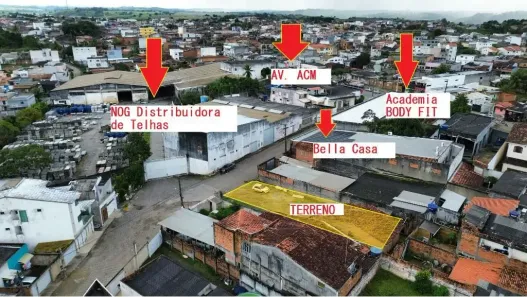 Lote/Terreno à venda, 455m² no São Paulo, Santo Antônio de Jesus