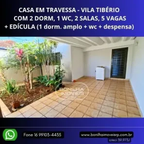 Casa com 3 Quartos à venda, 143m² no Vila Tibério, Ribeirão Preto