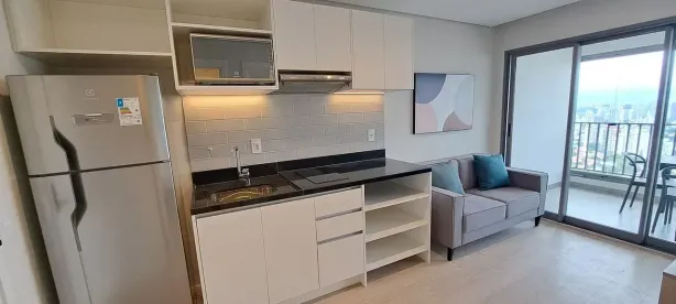 Apartamento com 1 Quarto para alugar, 37m² no Pinheiros, São Paulo
