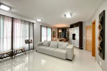 Apartamento com 4 Quartos para alugar, 135m² no Savassi, Belo Horizonte