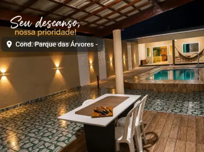 Casa com 3 Quartos para alugar, 200m² no Barra do Jacuípe, Camaçari