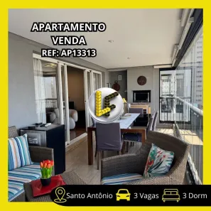 Apartamento com 3 Quartos à venda, 180m² no Santa Paula, São Caetano do Sul