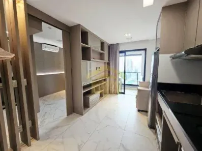 Apartamento com 1 Quarto para alugar, 38m² no Campo Belo, São Paulo
