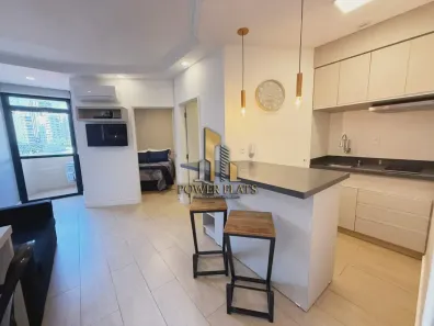Flat com 1 Quarto para alugar, 35m² no Indianópolis, São Paulo