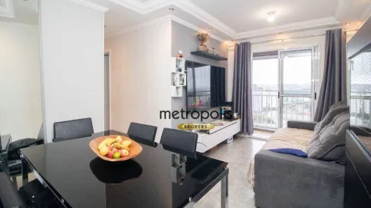Apartamento com 3 Quartos à venda, 60m² no Vila Homero Thon, Santo André