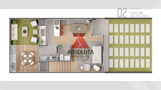 Casa de Condomínio com 2 Quartos à venda, 82m² no Jardim Mirandola, Americana