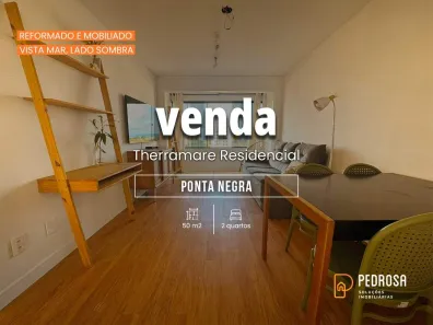 Apartamento com 2 Quartos à venda, 50m² no Ponta Negra, Natal