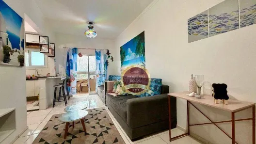 Apartamento com 1 Quarto à venda, 52m² no Caiçara, Praia Grande