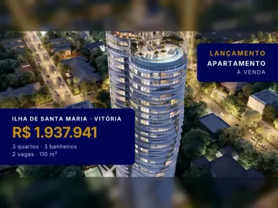 Apartamento com 3 Quartos à venda, 110m² no Ilha de Santa Maria, Vitória